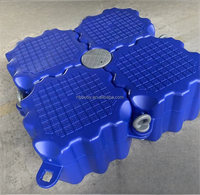Cubos Flotantes Modulares de HDPE, Bloques de Pontón Flotantes Encajables para Sistema de Muelle DIY
