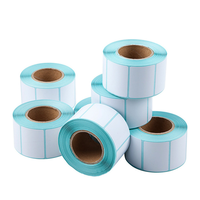 Étiquettes de code-barres en cuivre sur mesure Barway, transfert thermique, autocollants d'expédition postale, 35 mm * 58 mm, impression blanche autocollante personnalisée