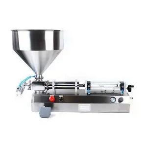 Offre Spéciale 100-1000ml G1WG Machine de remplissage de liquide pneumatique semi-automatique horizontale