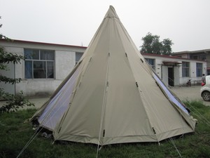 Không thấm nước Vải <span class=keywords><strong>teepee</strong></span> lều cho trẻ em lớn một lớp phong cách Ấn Độ <span class=keywords><strong>Tipi</strong></span> Lều nhôm cực khung thép trong nhà ngoài trời cắm trại - Product Image 5