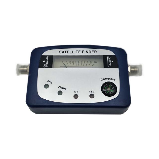 Satellite Finder TV Signal Seeker SF07 with Compass and 4 Lights