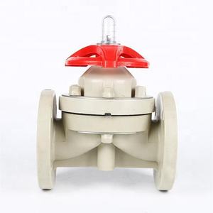 Válvula de diafragma manual sanitaria de plástico PP PPH - Product Image 5