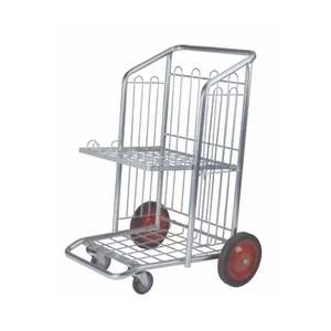 Zware Magazijn Transport <span class=keywords><strong>Trolley</strong></span> Supermarkt Bagage <span class=keywords><strong>Trolley</strong></span> Kar - Product Image 2