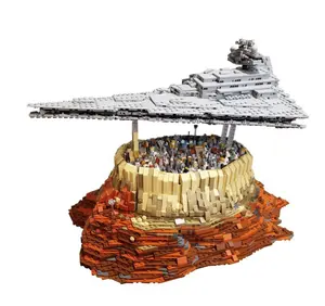 Creatieve 5098Pcs Star Craft Serie Model Het Rijk Over Jedha Stad Bouwstenen Speelgoed Voor Kinderen Interessante Geschenken