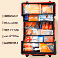 Kit de Survie Just Go Outils Camping Randonnée Sac d'Évacuation Trousse de Premiers Secours Tactique Extérieur Urgence Équipement de Survie