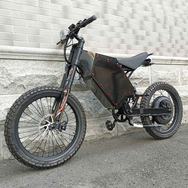 Full Suspension Mountain Super Power Popular No Folding High Power Bike Fat Tire Electric Bike