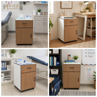 Huajiale prix d'usine pas cher armoire mobile stratifiée à haute pression avec tiroirs armoire mobile à un tiroir