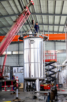 Cuve de Fermentation d'Huile/Assaisonnement 10000L, 20000L, Cuve en Acier Inoxydable pour Stockage d'Eau