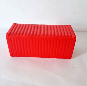 Promotional Pu Foam Shipping Soft Squeezable Imprint Logo Container Stress Relief Toys - Product Image 4