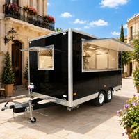 Remorque de vente ambulante Etodevice 13 pieds pour boulangerie, restauration rapide, boissons et crèmes glacées