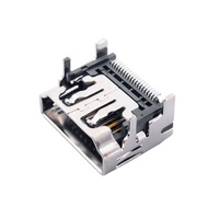 Conector HDMI de 19 Pines Compatible con MUP, Tipo A Horizontal, H6.20 para Reproductor Multimedia de Red HDTV