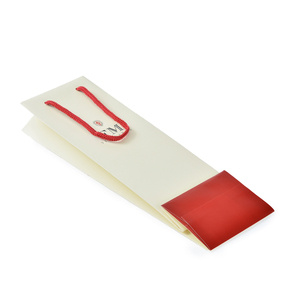 Bolsa de Regalo para Vino con Logotipo Personalizado, Impresa, Ecológica, Hecha con Materiales Reciclados, de Alta Calidad, para Vino, en Papel Kraft - Product Image 2