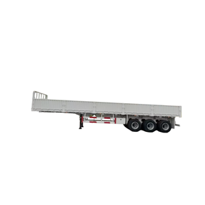 Remorque de <span class=keywords><strong>camion</strong></span> à ridelles 3 essieux 50t à prix avantageux à vendre - Product Image 3