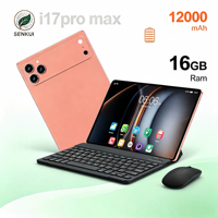 Envío Rápido, Tablet I17 Pro Max Android 16, Doble SIM, Doble Modo de Espera, 12000mAh, Tablet 5G, 16+1TB, WIFI, Tablet PC 5G
