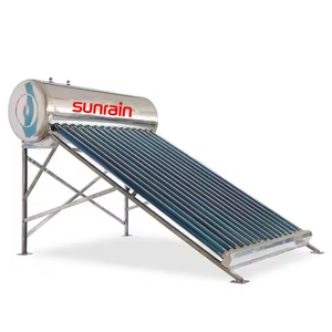 Sunrain calentador de <span class=keywords><strong>agua</strong></span> solar 150L calentador de <span class=keywords><strong>agua</strong></span> Solar de acero inoxidable tubo evacuado para uso doméstico Hotel Calentadores - Product Image 1