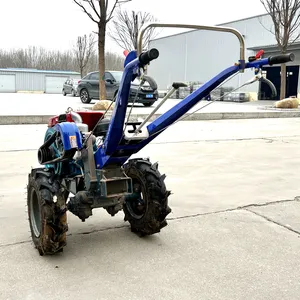 Mainan berkualitas tinggi untuk roda tenaga Diesel dengan roda tangan roda Mini traktor berjalan