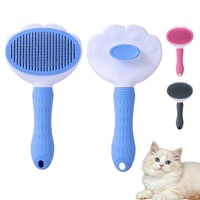 Accessoire pour chats et chiens peigne à pointes enlève poils brosse de toilettage pour animaux de compagnie produit