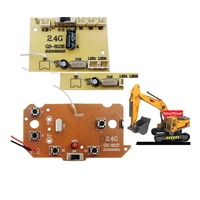 Carte de contrôle PCBA 6 canaux pour voiture RC, carte mère de véhicule télécommandé 2.4G sans fil multi-actions pour drift et escalade OEM ODM