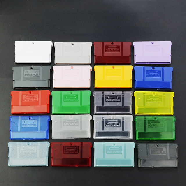 NSLikey Game Card Cartridge Shell for Game Boy Advance GBA Cartridge Game Housing Shell Case Card Box
