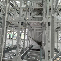Siemens PLC Intelligentes Halbautomatisches Radio-Shuttle-Stahlregalsystem 500-2000kg Traglast Schwerlast-Lagersystem