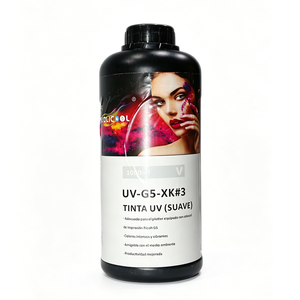 Encre d'impression UV Sublicool à haute adhérence 1000ML, durcissement LED pour l'impression sur verre, métal, plastique, acrylique - Product Image 6
