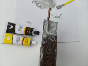 กาวซ่อมโลหะ AB <span class=keywords><strong>Gum</strong></span> ทนความร้อน กาวเชื่อมโลหะแบบแป้ง - Product Image 4