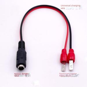 Clé électrique outil de charge universel cordon d'alimentation DC rouge et noir mâle femelle à froid fil de borne de pression Zhengxing Dc52 - Product Image 3