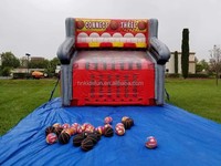 Jeu gonflable Connect 4 géant, 4 en ligne, sport interactif, PVC commercial pour la location de matériel de fête