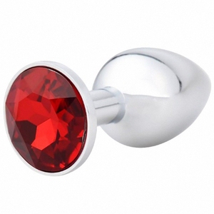 Giocattoli Sessuali Unisex, Giochi BDSM, Plug Anali in Metallo, Diametro 2,7 cm, Cristalli Colorati, Stimolatore per Coppie, Stimolatore Prostatico Femminile e Maschile - Product Image 3
