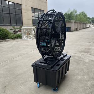 พัดลมอุตสาหกรรม 110V 220V พร้อมพัดลมพ่นละอองน้ำแบบแม่เหล็กถาวร สำหรับโรงยิม โกดัง โรงงาน หรือใช้งานกลางแจ้ง - Product Image 3