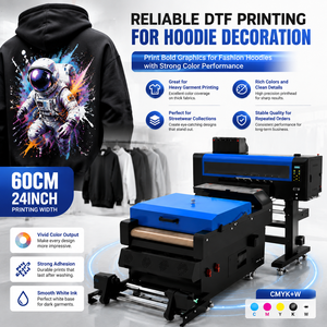 Impresora DTF ENJET de 60 Cm con 2 Cabezales I3200 Máquina de Impresión por Transferencia Directa sobre Película para Ropa y Tela - Product Image 1