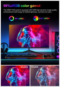 Màn hình <span class=keywords><strong>LCD</strong></span> phẳng dành cho game thủ 32 inch 27 inch 144hz Màn hình PC IPS 1ms 120hz 165hz 240hz 4k Màn hình chơi game máy tính - Product Image 3