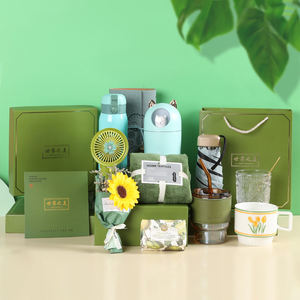 Nouvelle tasse à café en verre 2023, tasse avec carnet de notes, parapluie ou serviette comme boîte <span class=keywords><strong>cadeau</strong></span> de Promotion nouveaux cadeaux pour femmes anniversaire ou mariage/ - Product Image 6