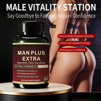 Vnwin Man Power Maca Root Extract Plus Capsules pour Adult Energy Boost Management 2 Capsules par Jour 60 Capsules/Flacon 24 Mois