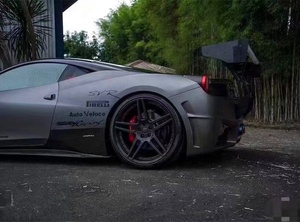 Alerón Trasero de Fibra de Carbono SVR de Alta Calidad, Modificado y Mejorado para <span class=keywords><strong>Ferrari</strong></span> 458 y <span class=keywords><strong>488</strong></span>, Nuevo, Parachoques para Auto - Product Image 2