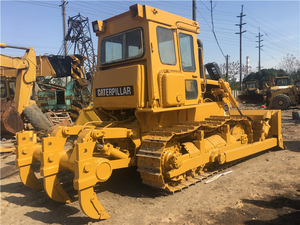 รถดันดินตีนตะขาบ Caterpillar D6D ผลิตในสหรัฐอเมริกา ใช้งานน้อย พร้อมใบมีดตรง ริปเปอร์ และเครื่องยนต์ 3306 ของแท้ - Product Image 5