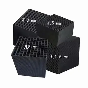 High Adsorption Filter Coal Based Water Resistant Honeycomb Activated Carbon For Air Purification