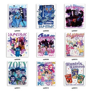 カスタムK-POPデモンハンターズ環境に優しいカラフルアクリルシューチャームゴシックカワイイアクセサリー、スニーカーシューズデコレーション用 - Product Image 5