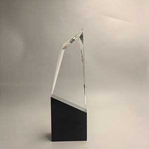 Vente directe d'usine, base <span class=keywords><strong>en</strong></span> marbre, trophée <span class=keywords><strong>en</strong></span> cristal K9 personnalisé, cadeau d'entreprise pour la reconnaissance - Product Image 3