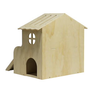 Nhà gỗ hai tầng nhà hamster mê cung - Product Image 2