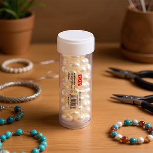 Perle di Vetro Ilan Abalorio 8mm 11mm per Creazione di Gioielli e Forniture Artigianali - Product Image 2