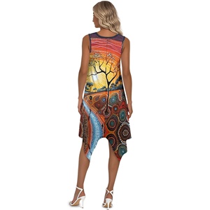 Conception de robes traditionnelles pour femmes indigènes, vente en gros de robes confortables et irrégulières - Product Image 2