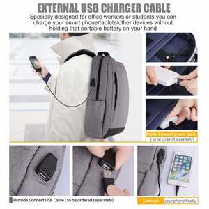 Custom Business <b>Laptop</b> <b>Backpack</b> With USB Charging Port Waterproof OEM ODM Factory Direct Travel <b>Backpack</b> - Product Image 6