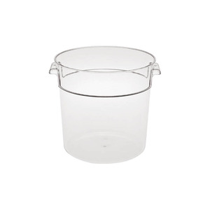 A caixa plástica multifuncional Guangdong do recipiente de armazenamento do projeto novo fez a forma quadrada da injeção do PC com projeto redondo de China - Product Image 4