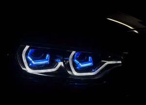 Ikon Style 2013-19 para <span class=keywords><strong>BMW</strong></span> 4 Series F32 <span class=keywords><strong>440i</strong></span> F33 F36 M3 F80 M4 F82 Faros delanteros LED mejorados Unidad de mano izquierda Plug and Play - Product Image 5