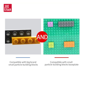 Jiestar Đồ Chơi 1000 Pcs Stem Giáo Dục Số Lượng Lớn Xây Dựng Nhỏ Gạch Cổ Điển Xây Dựng Sáng Tạo Khối Tương Thích Với Tất Cả Các Thương Hiệu Lớn - Product Image 3