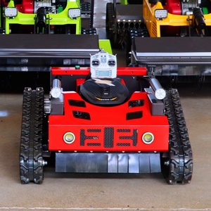 Tondeuse robot intelligente industrielle à chenilles de 550 mm, à lame plate, zéro-turn, télécommandée, tout-terrain, pour la coupe de l'herbe - Product Image 5