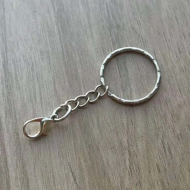 25mm embossed 4-section lobster clasp