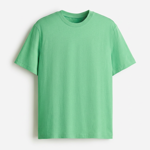 Proveedor de Camisetas, Marca Privada OEM ODM, Camiseta de Algodón Lavado, Corte Regular, Cuello Redondo, Estilo Vintage, Personalizable - Product Image 1