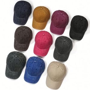 หมวกแก๊ปเดนิมทรงโอเวอร์ไซส์ วินเทจ ล้างสี ปรับขนาดได้ เหมาะสำหรับกอล์ฟ หมวกผ้าฝ้ายเรียบง่าย สำหรับผู้ชายและผู้หญิง ของขวัญโปรโมชั่น - Product Image 2